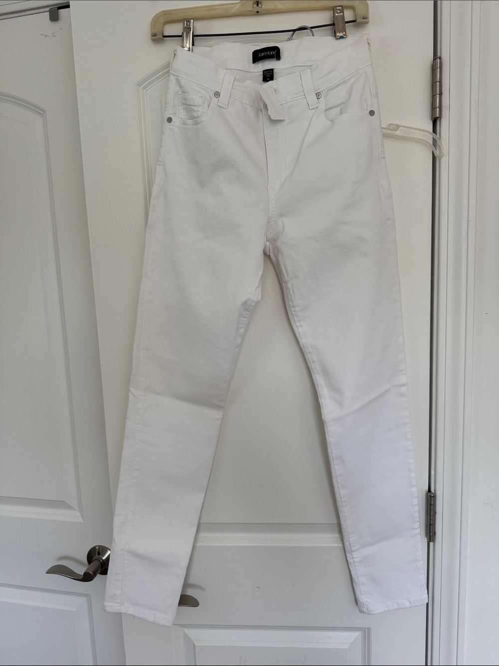 Karen Kane White Skinny Jeans